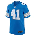 Zennovawear Men's Detroit Lions James Houston Blue Team Game Jersey