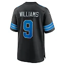 Zennovawear Men's Detroit Lions Jameson Williams Black 2nd Alternate Game Jersey