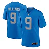 Zennovawear Men's Detroit Lions Jameson Williams Blue Alternate Game Jersey