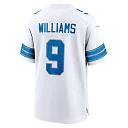 Zennovawear Men's Detroit Lions Jameson Williams White White Game Jersey