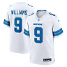Zennovawear Men's Detroit Lions Jameson Williams White White Game Jersey