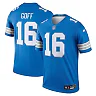 Zennovawear Men's Detroit Lions Jared Goff Blue Team Legend Player Performance Top