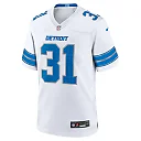 Zennovawear Men's Detroit Lions Kerby Joseph White Game Jersey