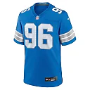 Zennovawear Men's Detroit Lions Kyle Peko Blue Game Jersey