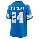 Zennovawear Men's Detroit Lions Loren Strickland Blue Team Game Jersey
