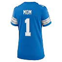 Zennovawear Men's Detroit Lions Number 1 Mom Blue Game Jersey