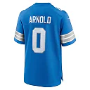 Zennovawear Men's Detroit Lions Terrion Arnold Blue Player Game Jersey