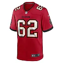 Zennovawear Men's Graham Barton Pick No. 26 Red Player Game Jersey