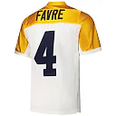 Zennovawear Men's Green Bay Packers 1994 Brett Favre Mitchell & Ness White Throwback Retired Player Jersey