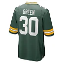 Zennovawear Men's Green Bay Packers Ahman Green Green Team Retired Player Game Jersey