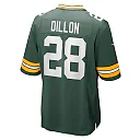 Zennovawear Men's Green Bay Packers AJ Dillon Green Game Jersey