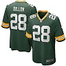 Zennovawear Men's Green Bay Packers AJ Dillon Green Team Game Jersey