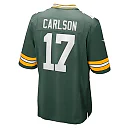 Zennovawear Men's Green Bay Packers Anders Carlson Green Game Jersey
