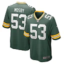 Zennovawear Men's Green Bay Packers Arron Mosby Green Team Game Jersey