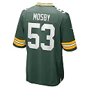 Zennovawear Men's Green Bay Packers Arron Mosby Green Team Game Jersey