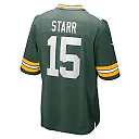 Zennovawear Men's Green Bay Packers Bart Starr Green Retired Player Game Jersey