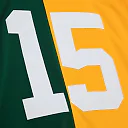 Zennovawear Men's Green Bay Packers Bart Starr Mitchell & Ness Green/Gold 1969 Split Legacy Jersey