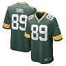 Zennovawear Men's Green Bay Packers Ben Sims Green Team Game Jersey