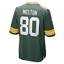 Zennovawear Men's Green Bay Packers Bo Melton Green Home Game Player Jersey