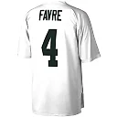 Zennovawear Men's Green Bay Packers Brett Favre Mitchell & Ness White Legacy Jersey