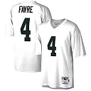 Zennovawear Men's Green Bay Packers Brett Favre Mitchell & Ness White Legacy Jersey