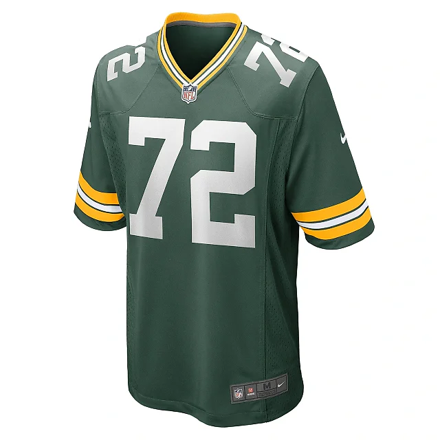 Zennovawear Men's Green Bay Packers Caleb Jones Green Game Player Jersey