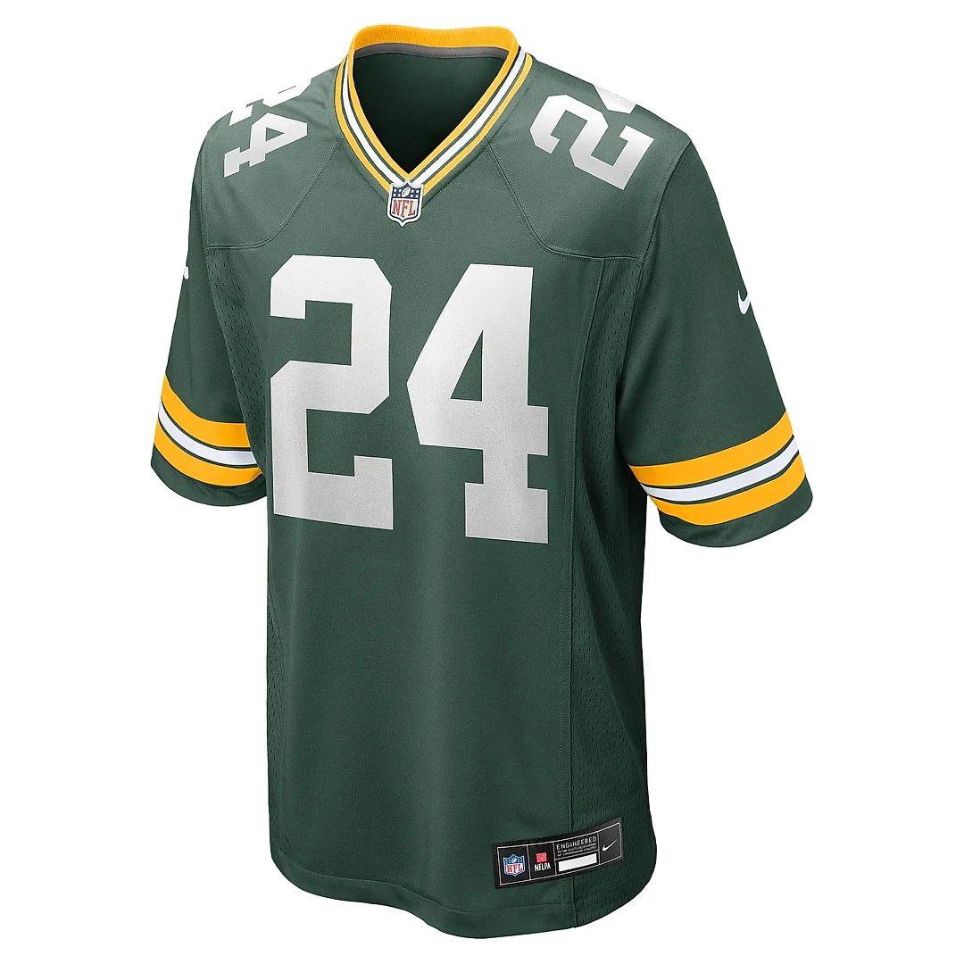 Zennovawear Men's Green Bay Packers Carrington Valentine Green Game Jersey