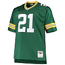 Zennovawear Men's Green Bay Packers Charles Woodson Mitchell & Ness Green Big & Tall 2010 Retired Player Jersey