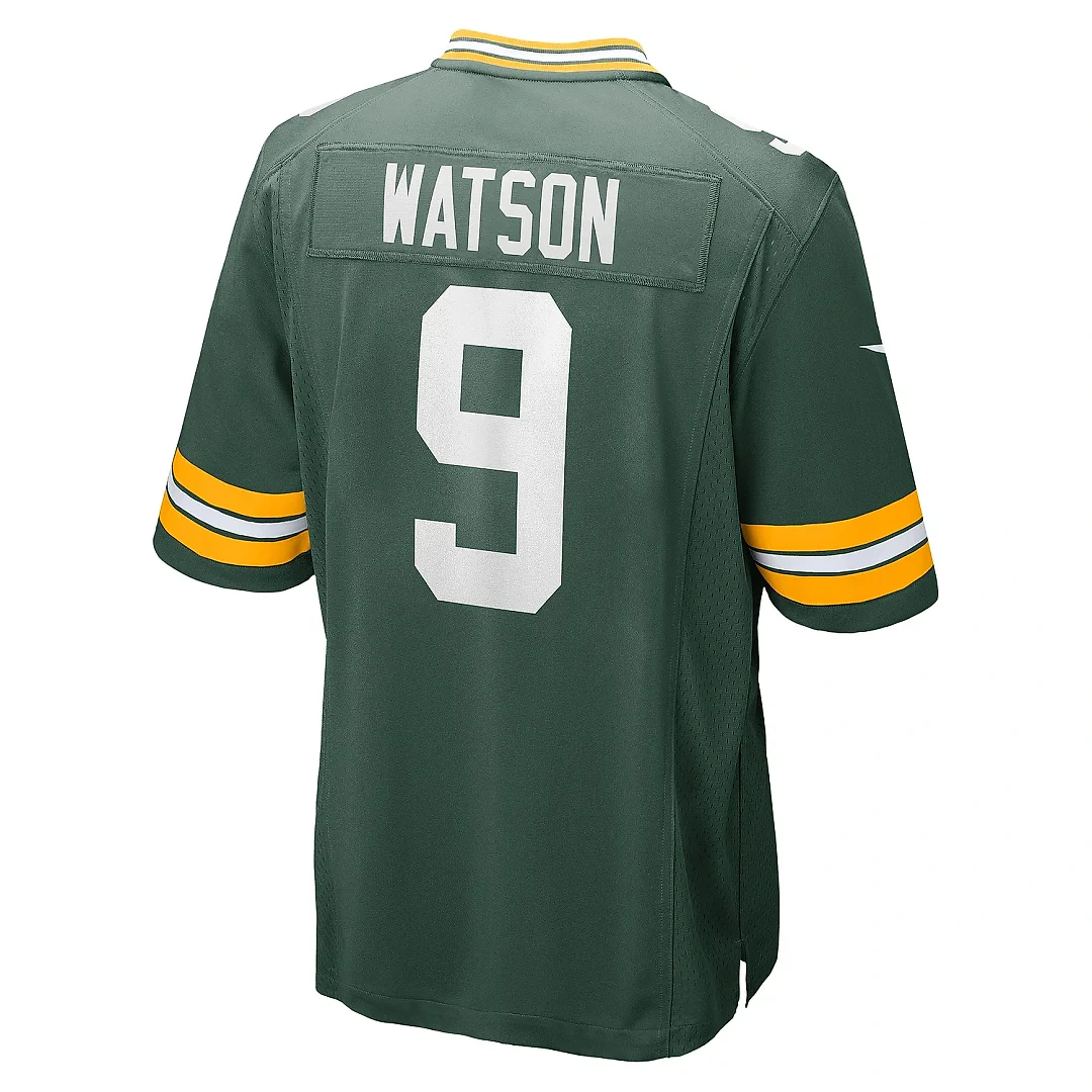 Zennovawear Men's Green Bay Packers Christian Watson Green Game Player Jersey