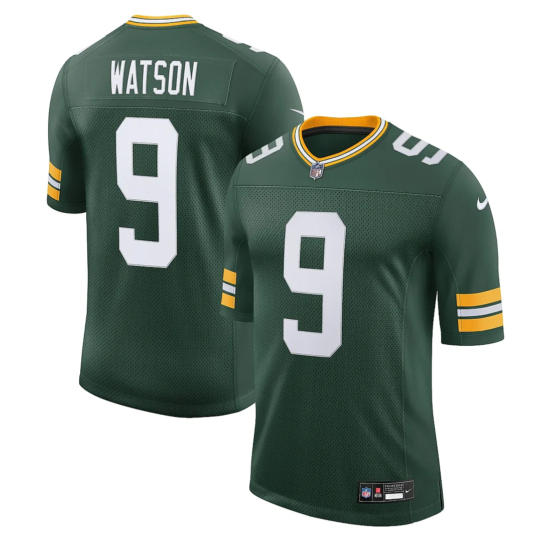 Zennovawear Men's Green Bay Packers Christian Watson Green Vapor Untouchable Limited Jersey