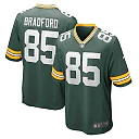 Zennovawear Men's Green Bay Packers Corey Bradford Green Retired Player Jersey