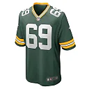 Zennovawear Men's Green Bay Packers David Bakhtiari Green Game Team Jersey