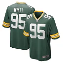 Zennovawear Men's Green Bay Packers Devonte Wyatt Green Player Game Jersey