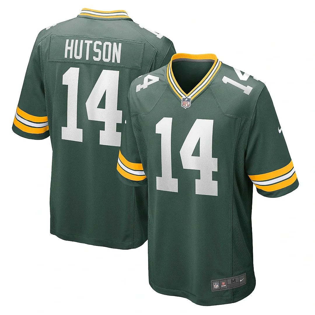 Zennovawear Men's Green Bay Packers Don Hutson Green Retired Player Jersey