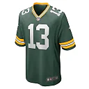 Zennovawear Men's Green Bay Packers Dontayvion Wicks Green Game Jersey