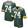Zennovawear Men's Green Bay Packers Elgton Jenkins Green Game Jersey