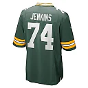 Zennovawear Men's Green Bay Packers Elgton Jenkins Green Game Jersey