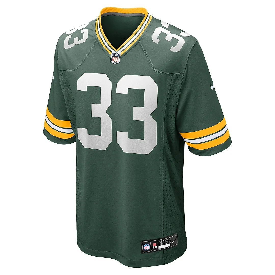 Zennovawear Men's Green Bay Packers Evan Williams Green Game Jersey