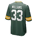 Zennovawear Men's Green Bay Packers Evan Williams Green Game Jersey