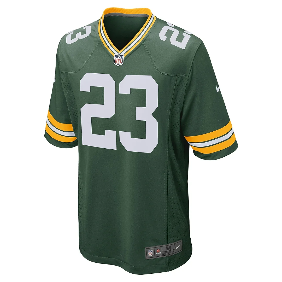 Zennovawear Men's Green Bay Packers Jaire Alexander Green Game Team Jersey