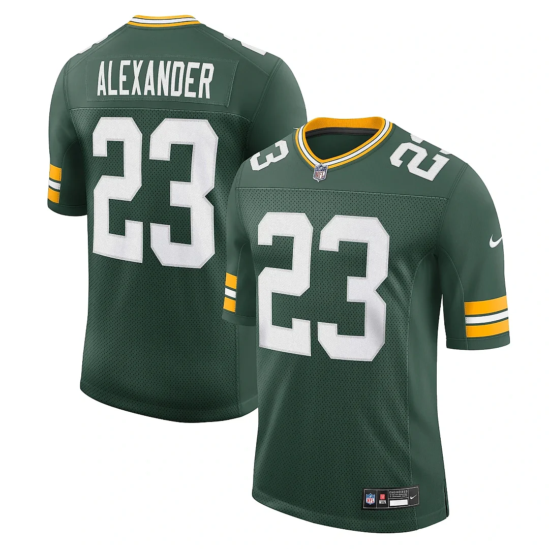 Zennovawear Men's Green Bay Packers Jaire Alexander Green Vapor Untouchable Limited Jersey