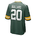 Zennovawear Men's Green Bay Packers Javon Bullard Green Game Jersey