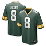 Zennovawear Men's Green Bay Packers Josh Jacobs Green Team Game Jersey