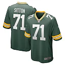 Zennovawear Men's Green Bay Packers Josh Sitton Green Retired Game Jersey