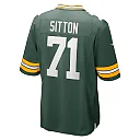 Zennovawear Men's Green Bay Packers Josh Sitton Green Retired Game Jersey