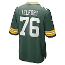 Zennovawear Men's Green Bay Packers Kadeem Telfort Green Game Jersey