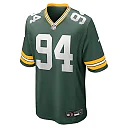 Zennovawear Men's Green Bay Packers Karl Brooks Green Game Jersey