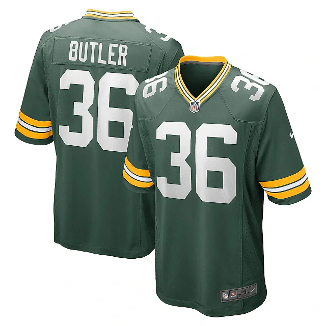 Zennovawear Men's Green Bay Packers LeRoy Butler Green Retired Player Game Jersey