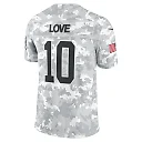 Zennovawear Men's Green Bay Packers Love Arctic Camo 2024 Salute to Service Limited Jersey
