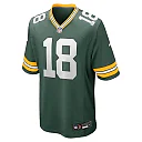 Zennovawear Men's Green Bay Packers Malik Heath Green Game Jersey